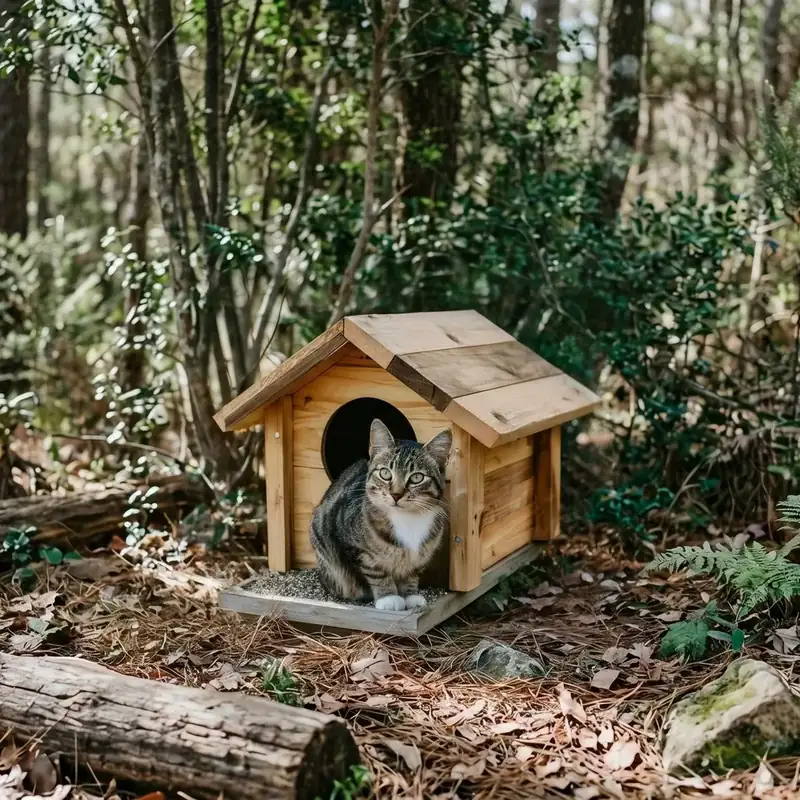 Cat Shelter front